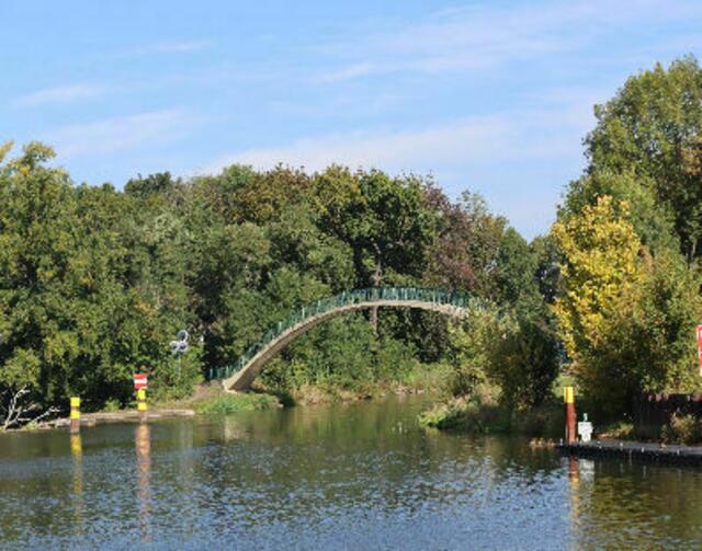 Forstwerder- oder auch Katzenbuckelbrücke