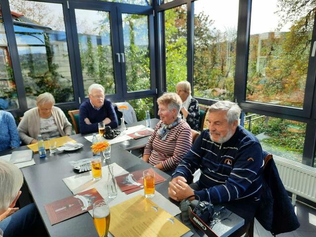 Im Restaurant Schlossterrassen