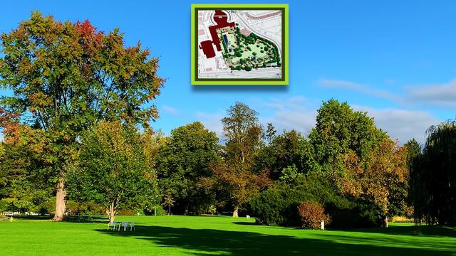15. Oktober 2020. Rundgang im Stadtpark II. in Hannover am Congress Centrum. Bleibt gesund!