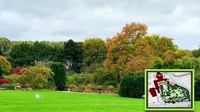 15. Oktober 2020. Rundgang im Stadtpark I. in Hannover am Congress Centrum. Bleibt gesund!