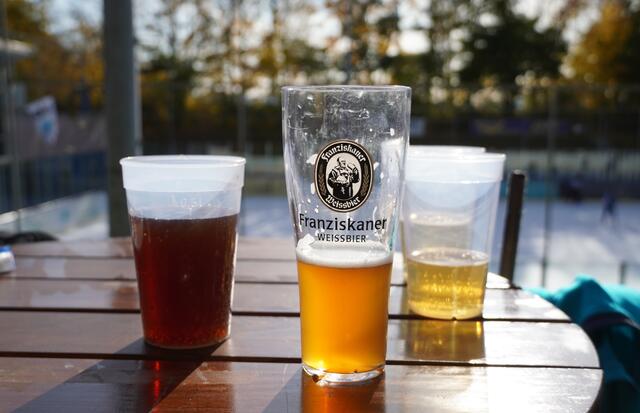 Natürlich alkoholfrei - bei einem Jugendspiel...