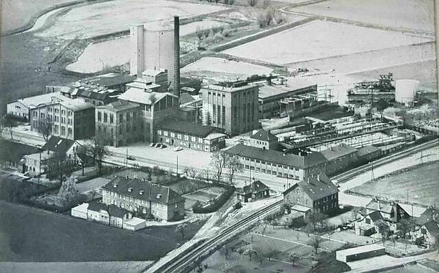 Die ehemalige Zuckerfabrik Groß Lafferde, inzwischen abgerissen.