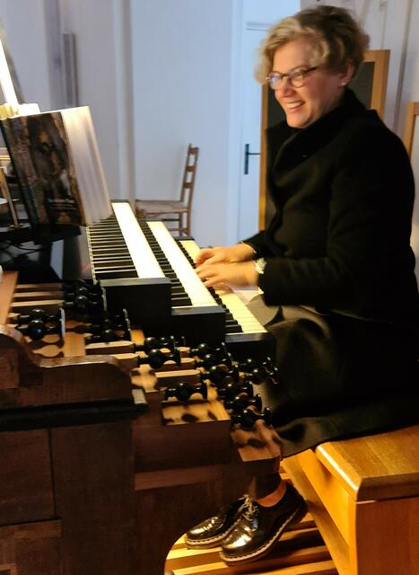 Organistin Kristina Kuzminskaite