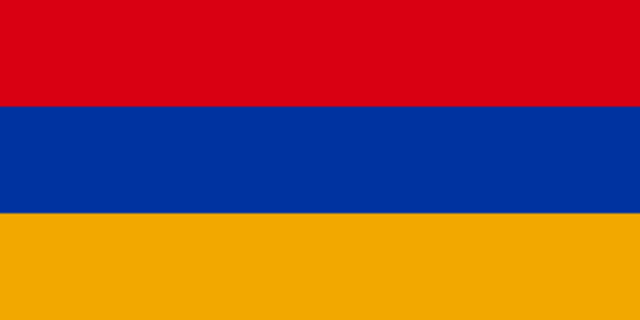 Flagge Armenien > https://de.wikipedia.org/wiki/Armenien | Foto: wie vor