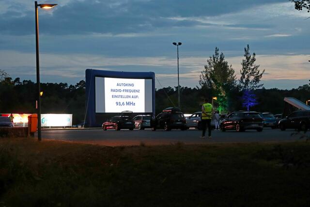 Autokino in Stadtallendorf am 14.8.2020