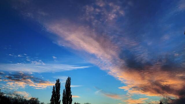 5. November 2020. Guten Abend! Ein Blick über Hannover. Bleibt gesund!