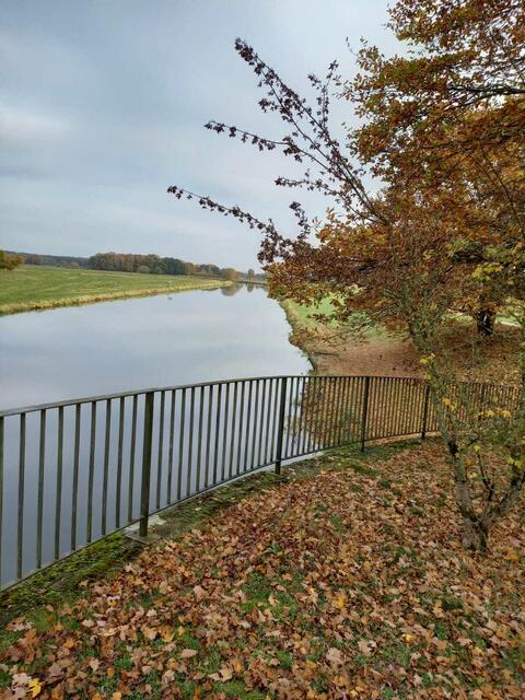 Aller , im Stau
