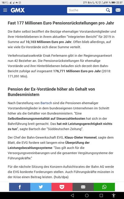 31 Jahre Mauerfall - es denkt kaum noch jemand daran ! 

Heute gilt auch noch der Satz von Ulbricht :
Es lebt sich nicht schlecht in Deutschland man darf nur kein Arbeiter oder Bauer seien !!!

Ist es nicht so ???
Für Politiker und Beamten hat sich die Wiedervereinigung gelohnt, 
mann denke nur an die Diäten, die Altersversorgung der Abgeordneten von den unverschämten Abfindungen.