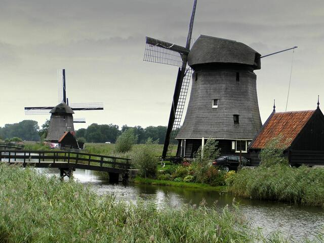 Poldermühlen bei Alkmaar