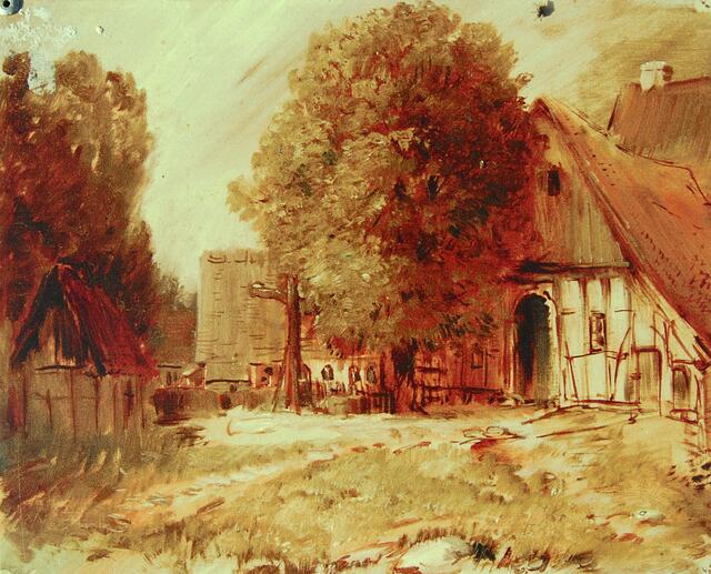 Doch mit seinen eigenen malerischen Fähigkeiten war er nicht zufrieden. Die meisten seiner Bilder vernichtete er.