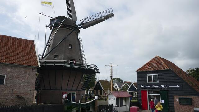 Mühle in Oudeschild auf texel