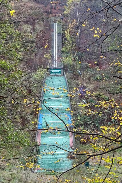 die Röhrkopfschanze im Amtsmannstal