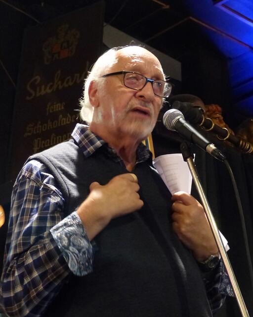 Karl Dall in seinem Element.