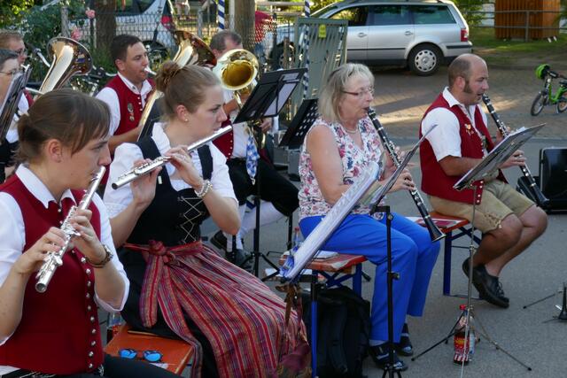 Auftritt im Biergarten Wanninger