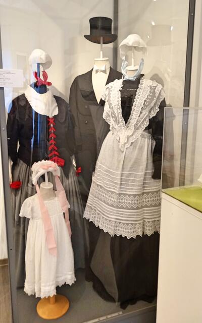Ausstellungsstücke im Museum
