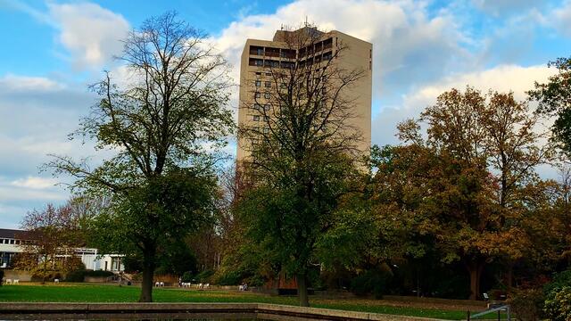 13. November 2020. II. Stadtpark in Hannover am Congress Centrum.  Bleibt gesund!