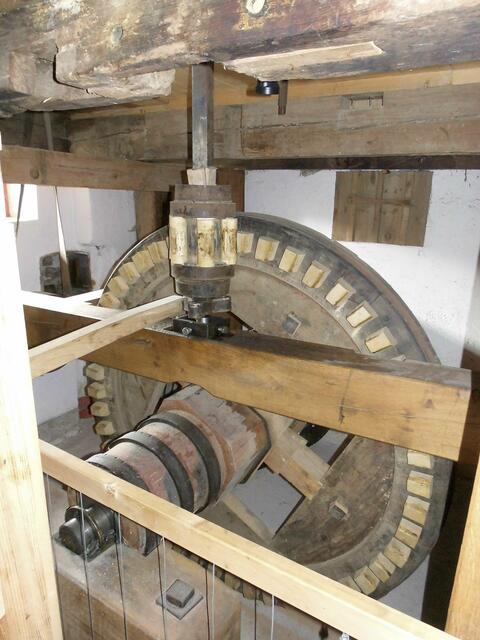 Kammrad und Stockrad im Klostermühlenmuseum