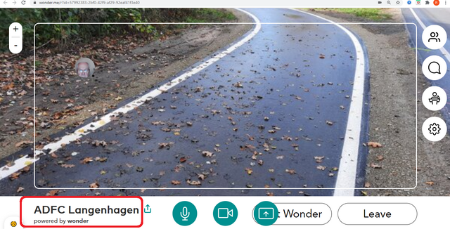 Einfach => online sprechen mit dem ADFC Langenhagen.