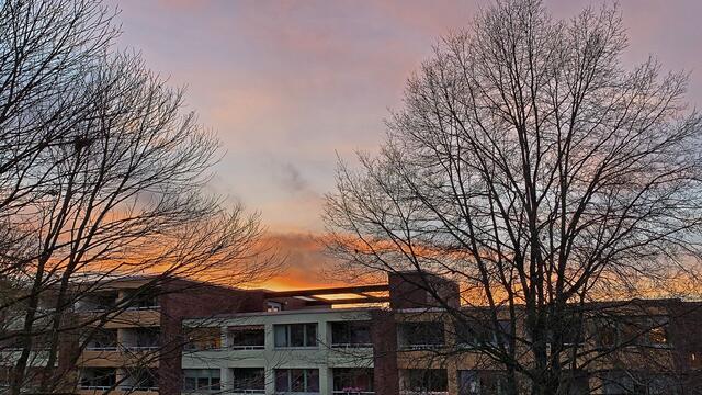 5. Dezember 2020. 16.30 Uhr Die Sonne geht unter! Bleibt gesund!