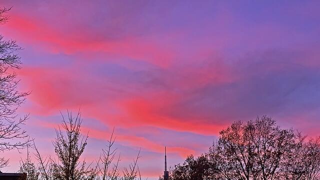 5. Dezember 2020. 16.30 Uhr Die Sonne geht unter! Bleibt gesund!