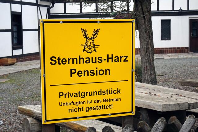 Leider, leider sieht es heute am Sternhaus so aus !!!