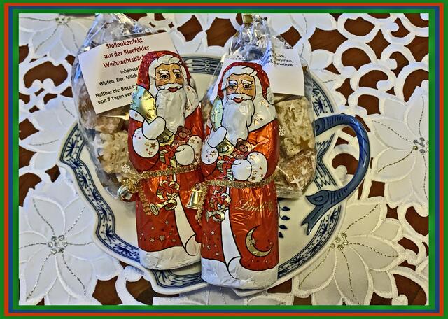 6. Dezember 2020. Der Nikolaus ist bei uns angekommen! Bleibt gesund!