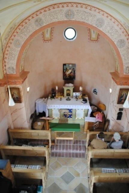 St. Laurentius-Kapelle Unterflossing Innennansicht