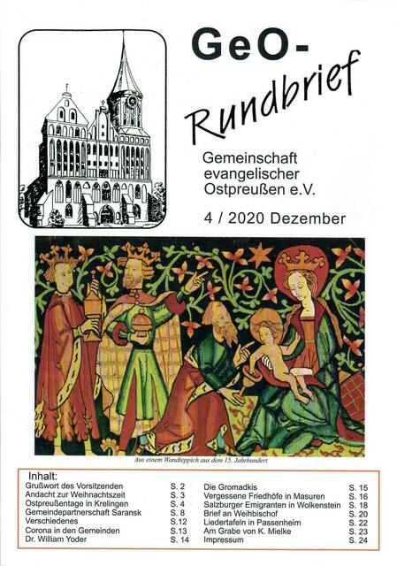 GeO 4/2020 > http://www.gemeinschaft-ev-ostpreussen.de/ | Foto: wie vor