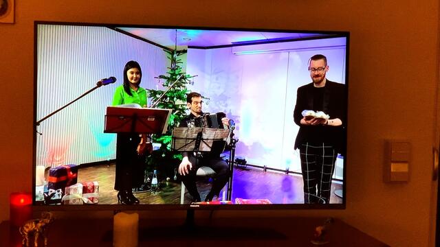 17. Dezember 2020. Adventsnachmittag in unserem Haus-Kanal im GDA Hannover. Bleibt gesund!
