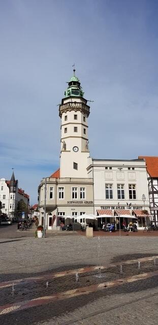 Turm des ehe­ma­li­gen Rat­hau­ses der Neu­stadt in Salzwedel