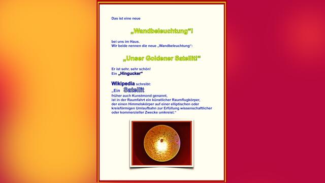 19. Dezember 2020. „Unser Goldener Satellit!“ im GDA Hannover. Bleibt gesund!