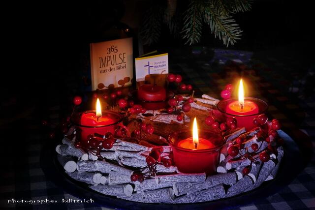 Adventskranz einmal anders....