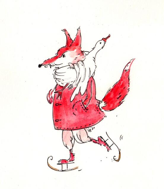 Fragt die eine Weihnachts-Gans die andere: Glaubst du an ein Leben nach Weihnachten?