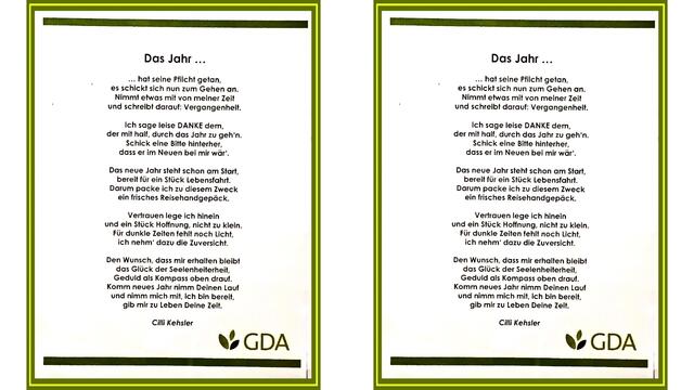 24. Dezember 2020. III. Heilig Abend im Haus-Kanal. Bleibt gesund! Wir sagen D A N K E !