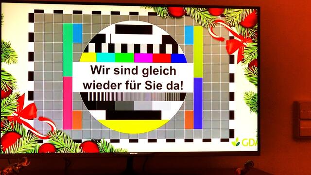 24. Dezember 2020. III. Heilig Abend im Haus-Kanal. Bleibt gesund! Wir sagen D A N K E !