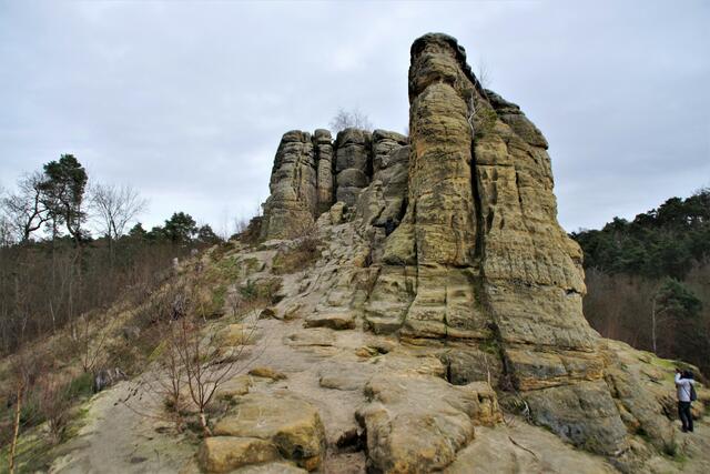 Sandsteinformationen der Klusberge