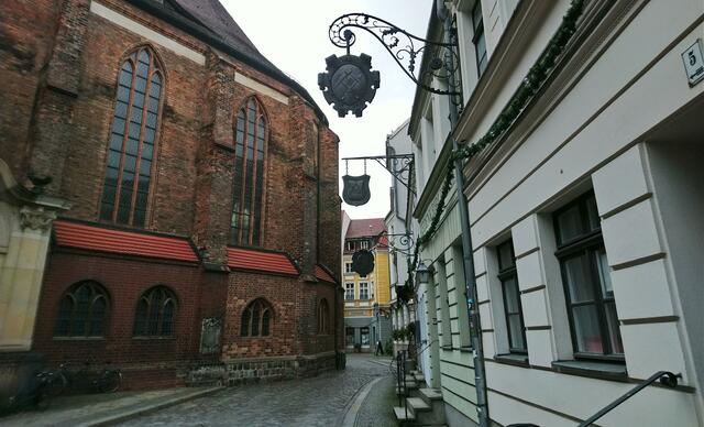 Im Nikolaiviertel fühlt man sich wie in einer eigenen kleinen Stadt.