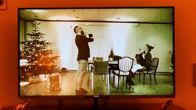 31. Dezember 2020. "Dinner for One!"  In unserem Hauskanal. Bleibt gesund!