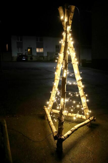 Weihnachtstripod in Dannenrod