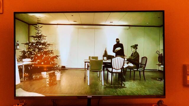 31. Dezember 2020. "Dinner for One!"  In unserem Hauskanal. Bleibt gesund!