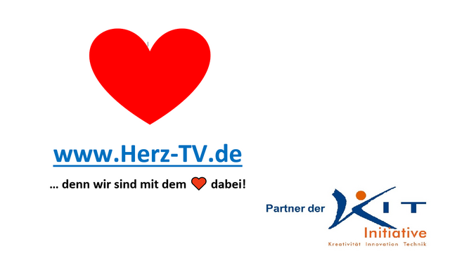 Herz-TV ist Partner der KIT-Initiative. Link: http://Herz-TV.de
