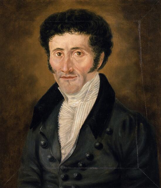 E. T. A. Hoffmann anonymes Bildnis, früher als Selbstbildnis vermutet (Alte Nationalgalerie, Berlin) &gt; gemeinfrei &gt; https://de.wikipedia.org/wiki/E._T._A._Hoffmann#/media/Datei:E._T._A._Hoffmann,_autorretrato.jpg | Foto: wie vor