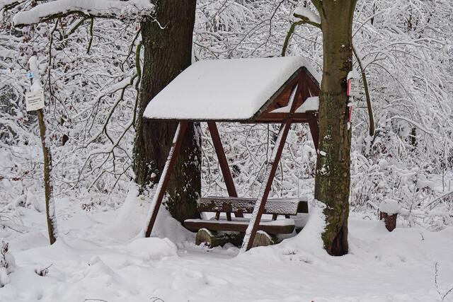 Rastplatz an der Riederschen Trift
