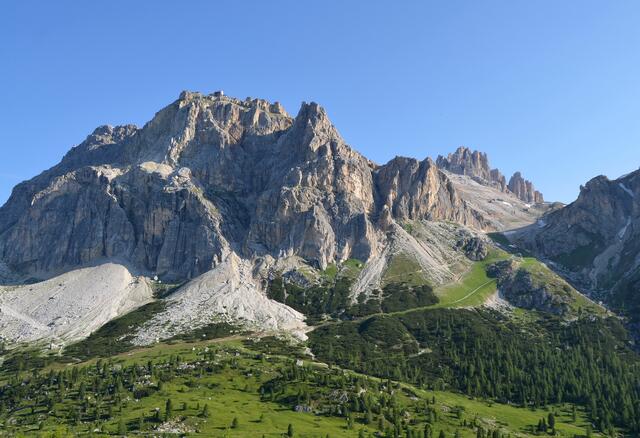 Auch in der Fanes gibt es viele Tourenmöglichkeiten.