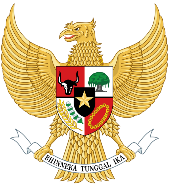 INDONESIEN, Wappen > https://pixabay.com/de/illustrations/indonesien-nationalen-wappen-1573943/ | Foto: wie vor