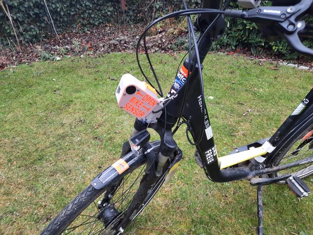 Gesamtansicht OpenBikeSensor. Bild: http://ADFC-Langenhagen.de