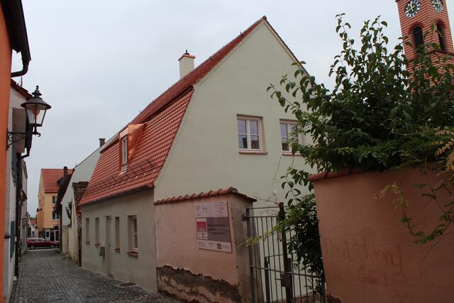 Das renovierte Altstadthaus in der Schmiedgasse nutzt der Alpenverein Friedberg als neue Geschäftsstelle