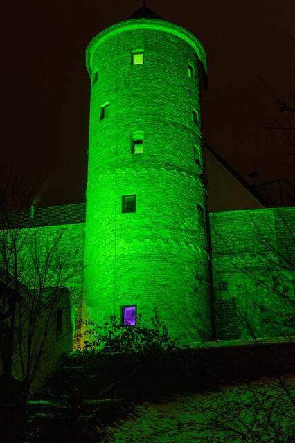 Alpenvereinsheim, ehem. Wasserturm von Westen | Foto: Harald Erdinger