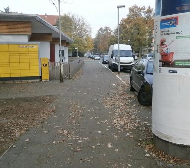 Fußweg vor der Kita