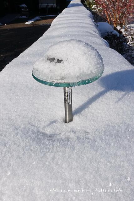 Schneemauer....